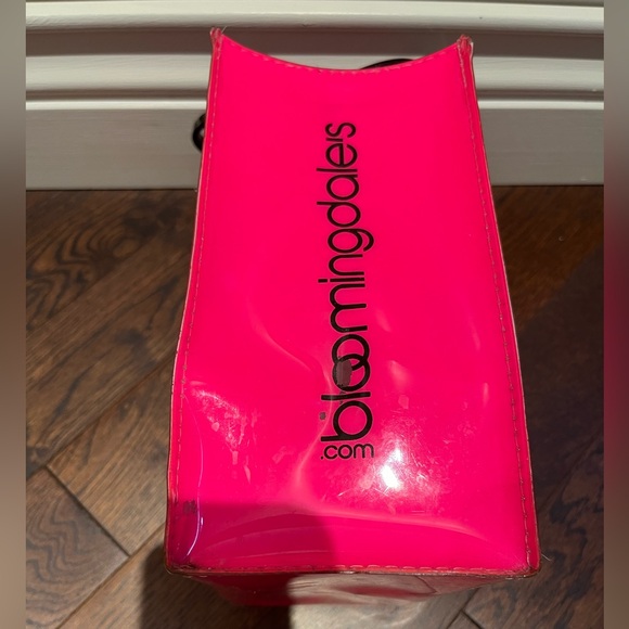 Bloomingdale's Pink Little Neon Bag Tote - Picture 7 of 11